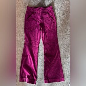 Maeve for Anthropologie velvet pants